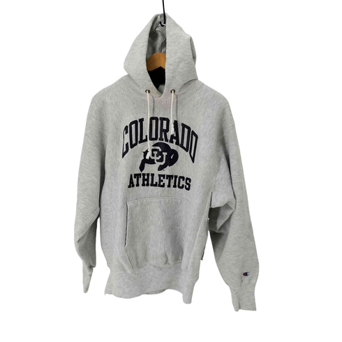 チャンピオン Champion USA製 刺繍タグ COLORADO ATHLETICS リバースウィーブ パーカー メンズ import:XL