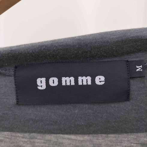 ゴム gomme アシンメトリーカーディガン レディース