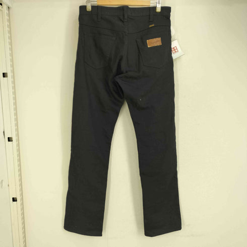 ラングラー Wrangler コットンポリ ストレートデニムパンツ メンズ US:32-33
