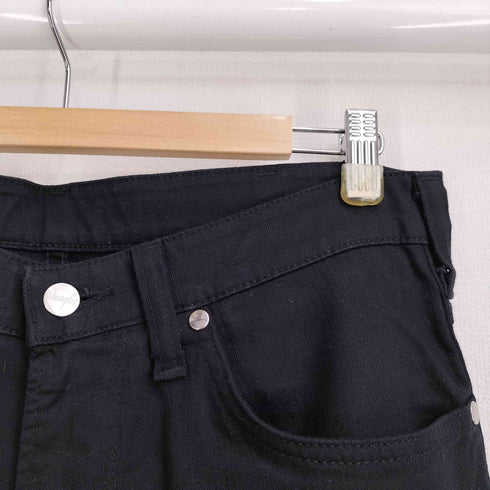 ラングラー Wrangler コットンポリ ストレートデニムパンツ メンズ US:32-33