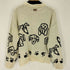 CAMPHOR WOOD low gauge reversible dog sweater メンズ