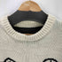 CAMPHOR WOOD low gauge reversible dog sweater メンズ