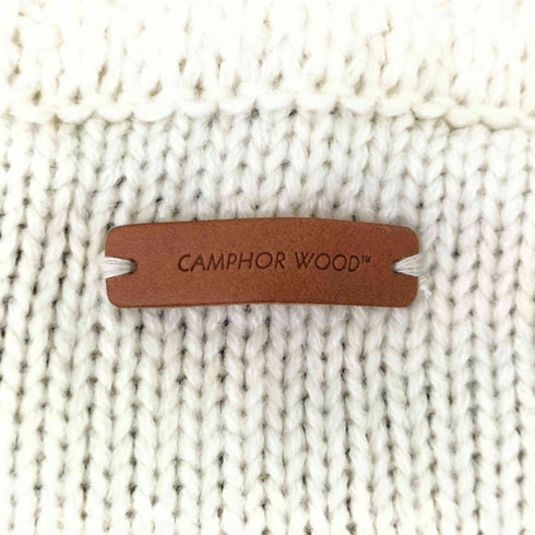 CAMPHOR WOOD low gauge reversible dog sweater メンズ