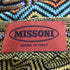 ミッソーニ MISSONI 90s イタリア製 ジオメティック 幾何学 ラメ Uネックニット レディース