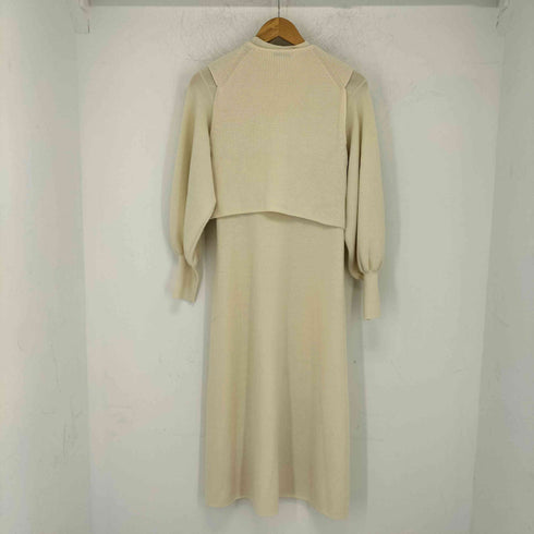 アナイ ANAYI メリノウールアンサンブルニット ワンピース レディース JPN:38