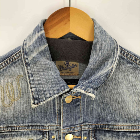 ラングラー Wrangler ロゴ刺繍 デニムカバーオール メンズ JPN:M