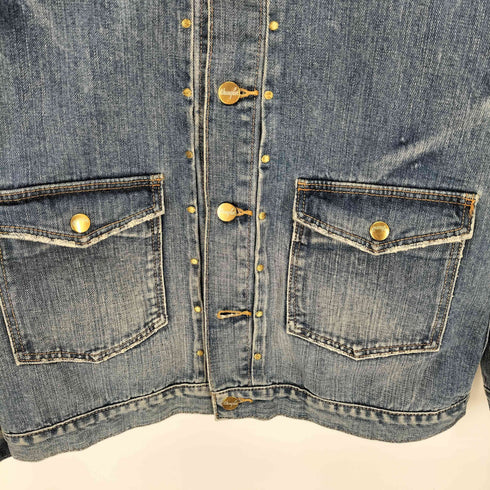 ラングラー Wrangler ロゴ刺繍 デニムカバーオール メンズ JPN:M