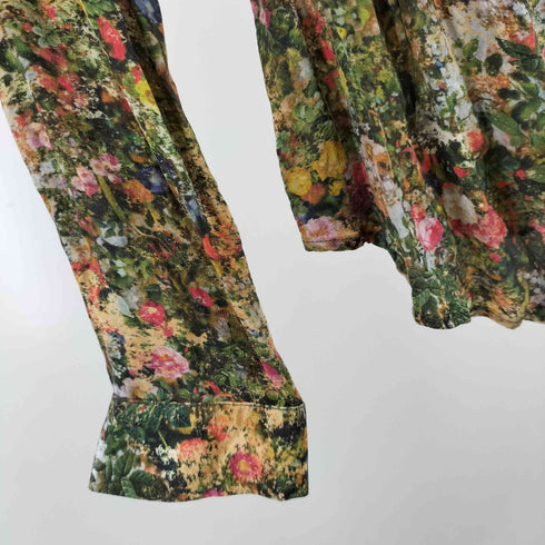 ヴィヴィアンウエストウッドレッドレーベル Vivienne Westwood RED LABEL シルク100% 総柄シャツ レディース JPN:1