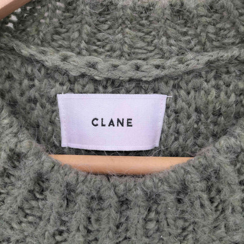 クラネ CLANE MOHAIR LOOP BULKY KNIT TOPS モヘヤループバルキーニット レディース 2