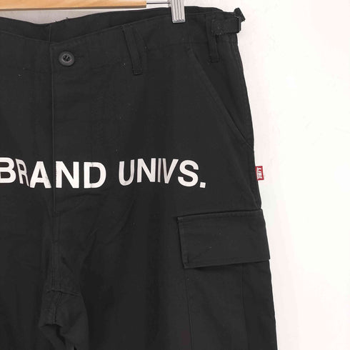 ライブブランドユニバース LIBE BRAND UNIVS バギーロゴプリントカーゴパンツデニムパンツ メンズ JPN:XL