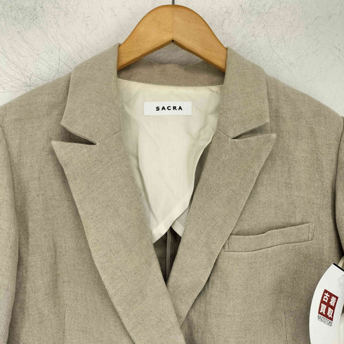 サクラ SACRA RUSTIC LINEN JACKET レディース JPN:38