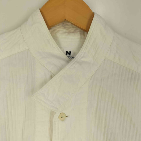 アイムイッセイミヤケ im ISSEY MIYAKE 90S ハミルトン シワ加工 スタンドカラーシャツ メンズ JPN:S