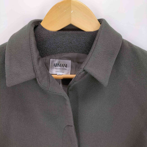 アルマーニコレツィオーニ ARMANI COLLEZIONI カシミヤ100% 比翼カバーオール レディース EUR:42