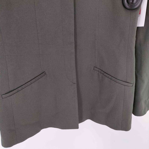 アルマーニコレツィオーニ ARMANI COLLEZIONI カシミヤ100% 比翼カバーオール レディース EUR:42