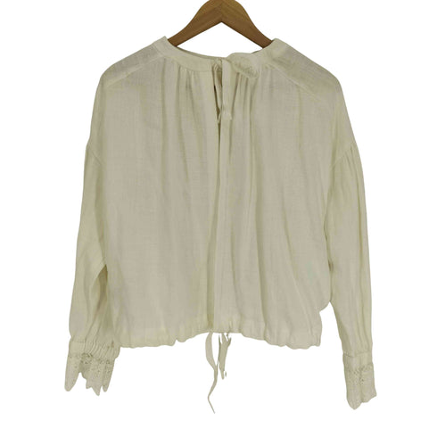 フレームワーク FRAMeWORK 22SS ヘビーリネン2WAYブラウス レディース FREE