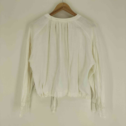 フレームワーク FRAMeWORK 22SS ヘビーリネン2WAYブラウス レディース FREE