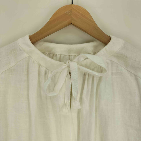 フレームワーク FRAMeWORK 22SS ヘビーリネン2WAYブラウス レディース FREE