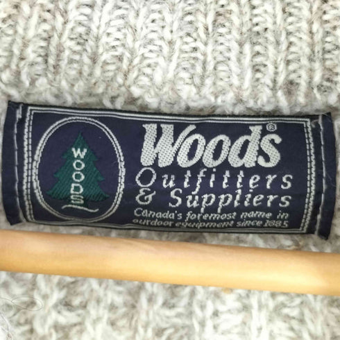 WOODS 90S USA製 ドライバーズニット メンズ import:M