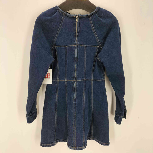 ザラ ZARA インディゴデニムドレス レディース JPN:M