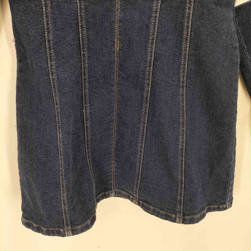 ザラ ZARA インディゴデニムドレス レディース JPN:M