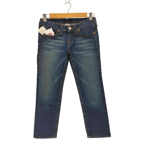 トゥルーレリジョン TRUE RELIGION USA製 デニムテーパードパンツ レディース 27