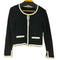 ザラ ZARA パール調ボタンニットカーディガン メンズ import:M