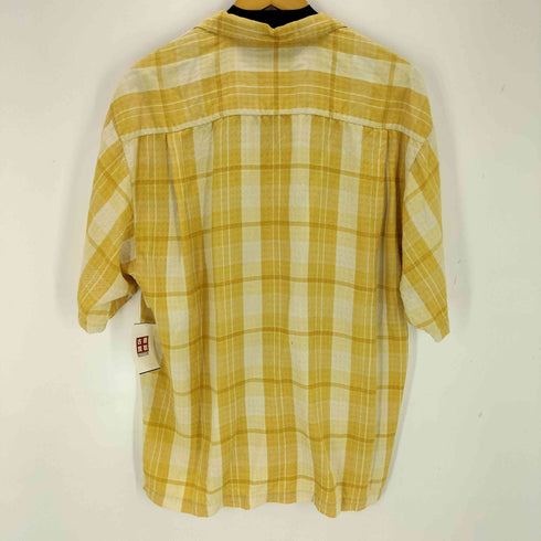 トミーバハマ Tommy Bahama シルク100% チェック S/S シャツ メンズ JPN:L