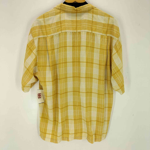 トミーバハマ Tommy Bahama シルク100% チェック S/S シャツ メンズ JPN:L
