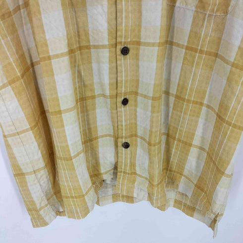 トミーバハマ Tommy Bahama シルク100% チェック S/S シャツ メンズ JPN:L