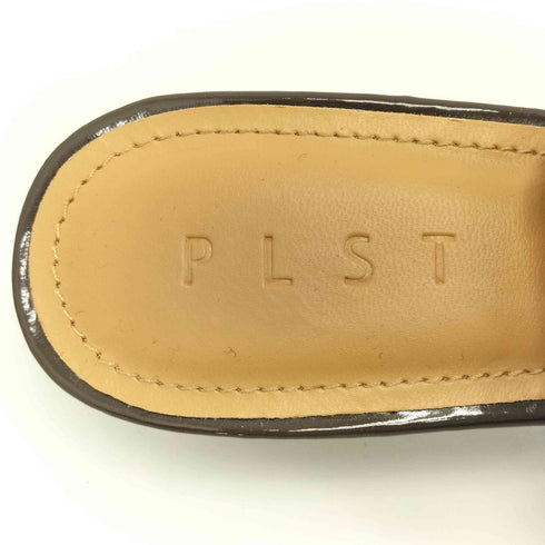 プラステ PLST エナメルポインテッドサンダル レディース 25cm