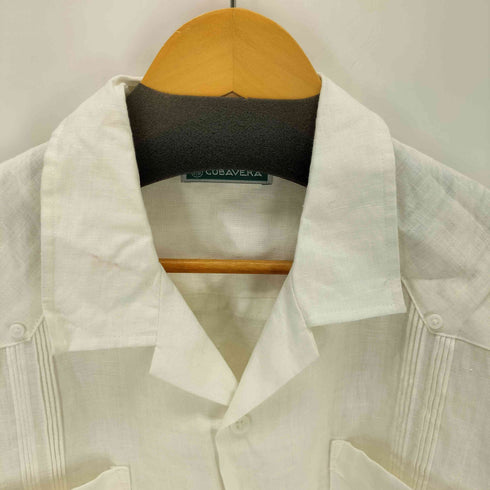 キューバベラ CUBAVERA リネン S/S オープンカラー キューバシャツ メンズ JPN:L