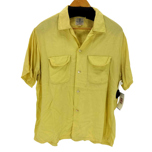 ヴァンヒューゼン VAN HEUSEN 50s VANSAB S/S レーヨンシャツ メンズ 16-161/2