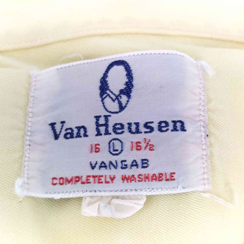ヴァンヒューゼン VAN HEUSEN 50s VANSAB S/S レーヨンシャツ メンズ 16-161/2