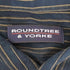 ラウンドツリーアンドヨーク roundtree&yorke テンセル L/S ストライプシャツ メンズ JPN:XL