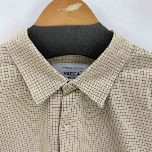 ヤエカ YAECA PARK タッターソールチェックシャツ メンズ JPN:M