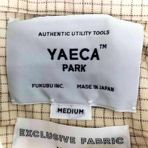 ヤエカ YAECA PARK タッターソールチェックシャツ メンズ JPN:M