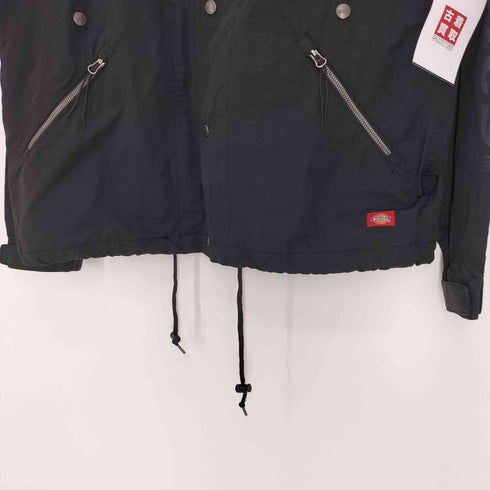 ディッキーズ Dickies ロゴ プリント ジップポケット 70/30 コットン ナイロン コーチ ジャケット メンズ import:L