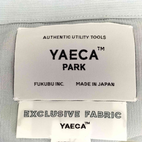 ヤエカ YAECA PARK オープンカラーボックスシャツ メンズ JPN:M