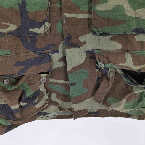 ユーエスアーミー U.S. ARMY ウッドランドカモ ミリタリージャケット メンズ MEDIUM-SHORT