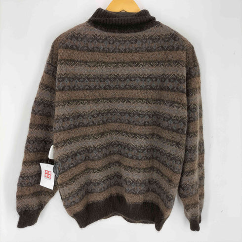 エイチビューティーアンドユースユナイテッドアローズ H BEAUTY & YOUTH UNITED ARROWS MOHAIR FAIR ISLE HI NECK PULLOVER ニット メンズ JPN:S S