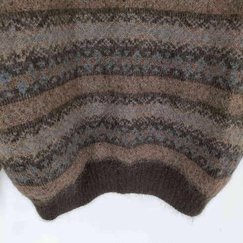 エイチビューティーアンドユースユナイテッドアローズ H BEAUTY & YOUTH UNITED ARROWS MOHAIR FAIR ISLE HI NECK PULLOVER ニット メンズ JPN:S S