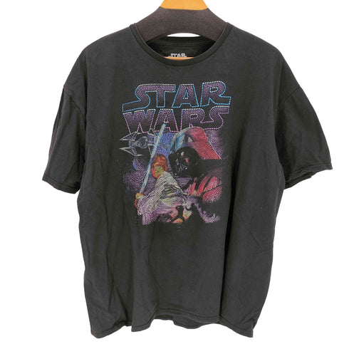 キャラクタープリントクルーネックTシャツ メンズ 2XL