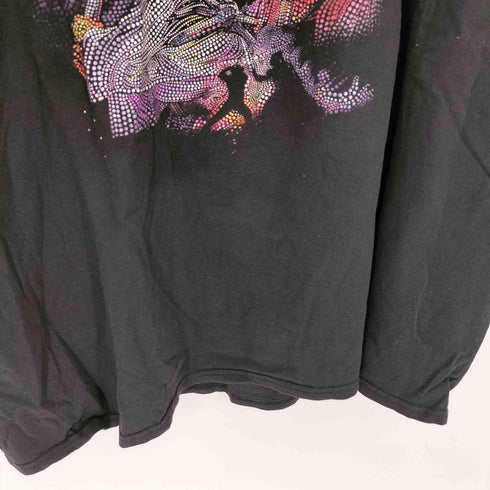 キャラクタープリントクルーネックTシャツ メンズ 2XL