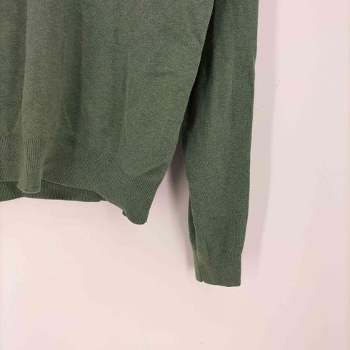 ポロラルフローレン POLO RALPH LAUREN PIMA COTTON ポニー刺繍 Vネック ハイゲージ コットン ニット メンズ import:L