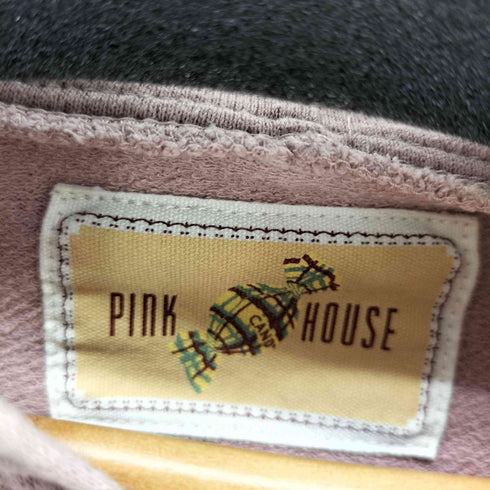 ピンクハウス PINK HOUSE キャンディ 刺繍ジップパーカー レディース