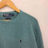 ポロバイラルフローレン Polo by RALPH LAUREN 90S ポニー 刺繍 コットン ニット プルオーバー メンズ import:XL