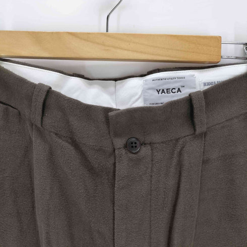 ヤエカ YAECA チノクロスパンツ タックテーパード メンズ 32