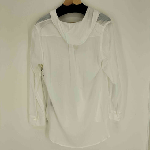 ヨウジヤマモト Yohji Yamamoto collections 25SS Ten LAWN DRAPED DETAIL HOOD DRESS テン ローン ドレープ ディテール フード ドレス レディース JPN:2