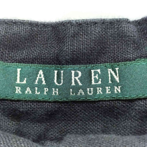 ローレンラルフローレン LAUREN RALPH LAUREN リネン100% ワイドトラウザー メンズ 16