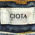 シオタ CIOTA インディゴ スビンコットン 13.5oz ワイドテーパードデニム メンズ 30